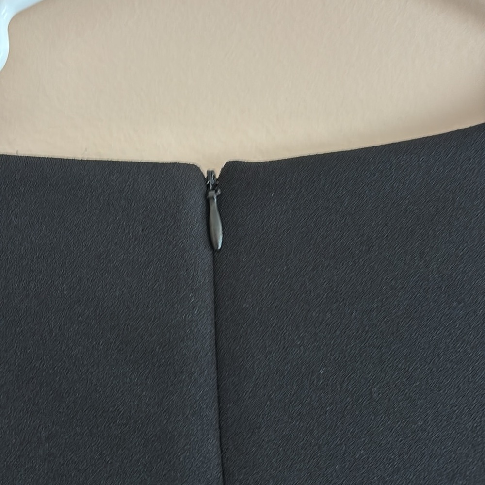 Shelby & Palmer Black Ruffled Bell Sleeve Sheath Dress - Picture 7 of 11